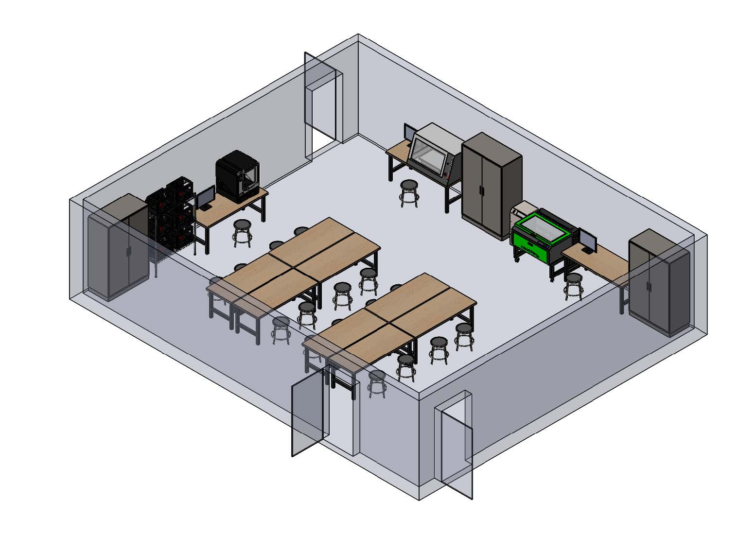 Lab Layout Plan