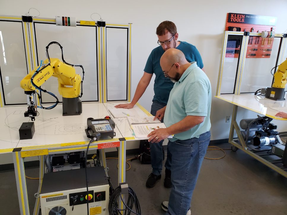 FANUC Robotics Training for West Virginia Educators