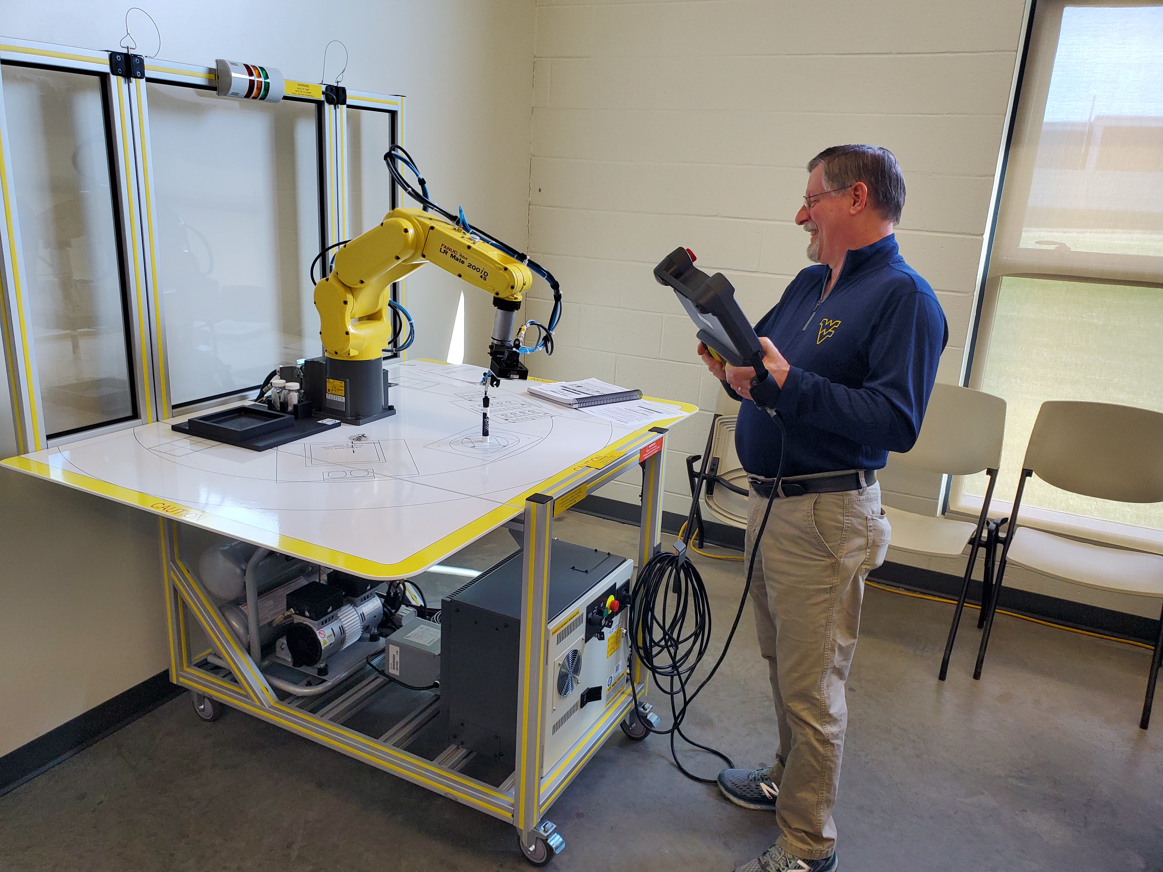 FANUC Robotics Training for West Virginia Educators