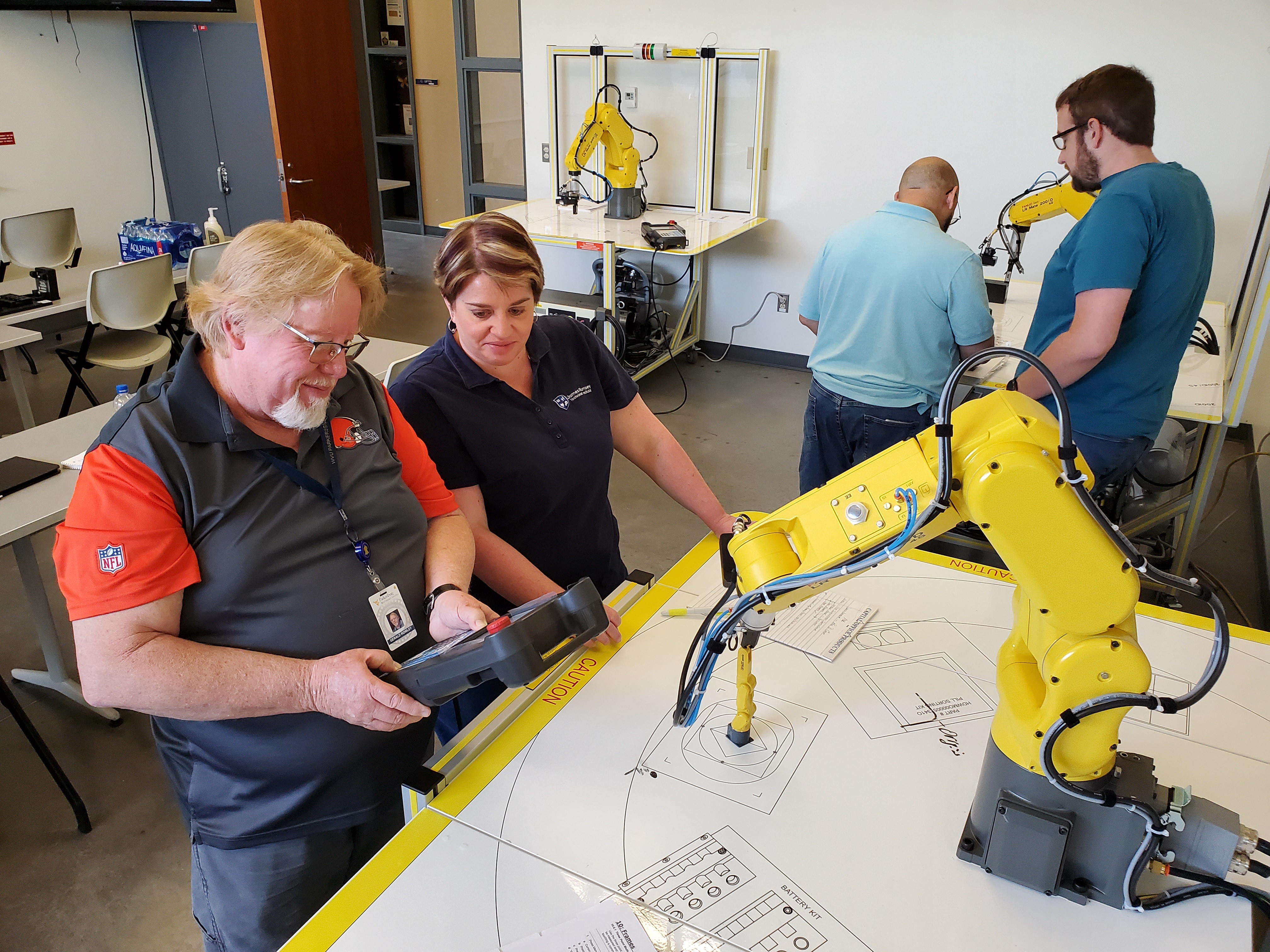 FANUC Robotics Training for West Virginia Educators